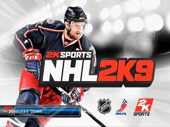 NHL 2K9 — Title screen