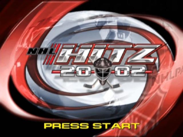 NHL Hitz 20-02 — Title screen