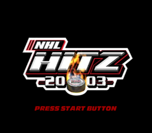NHL Hitz 20-03 — Title screen