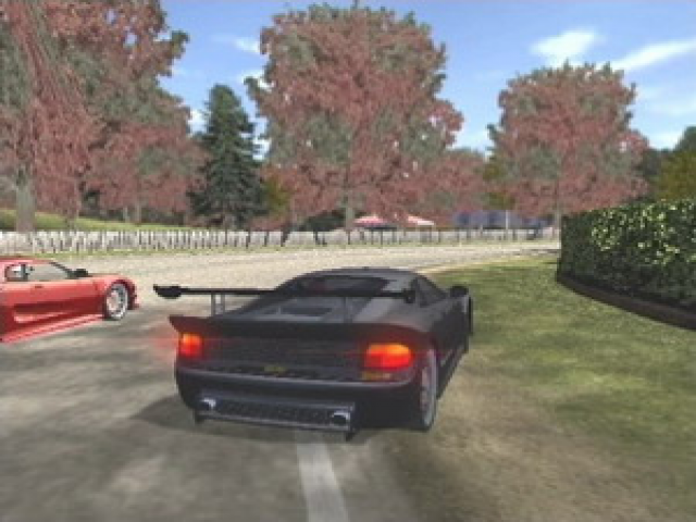 Noble Racing — Title screen