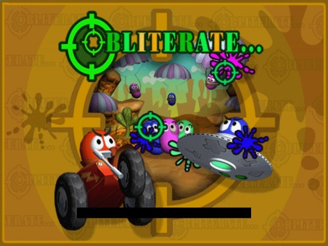 Obliterate — Title screen