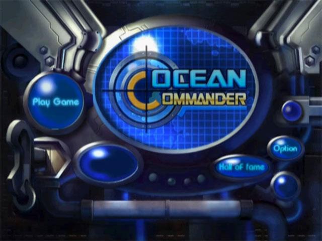 Ocean Commander — Title screen