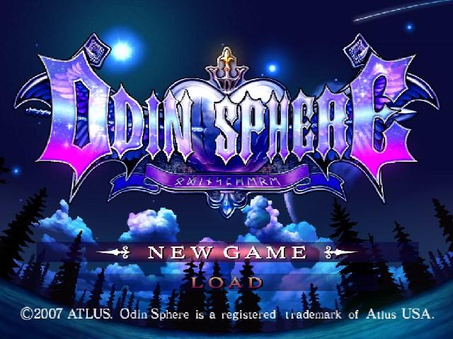 Odin Sphere — Title screen