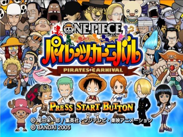 One Piece : Pirates Carnival — Title screen