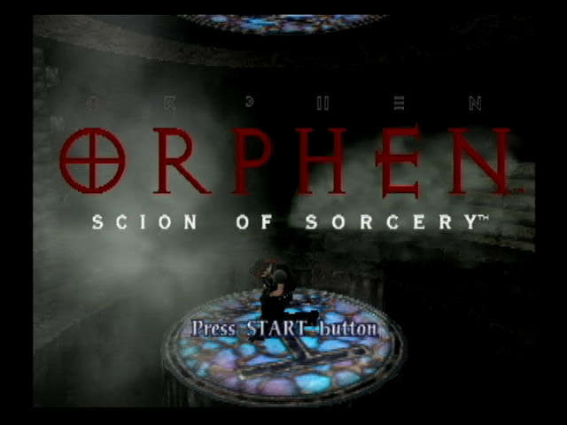 Orphen : Scion of Sorcery — Title screen