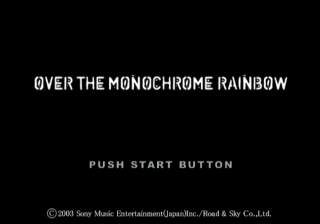 Over the Monochrome Rainbow featuring Shogo Hamada — Title screen