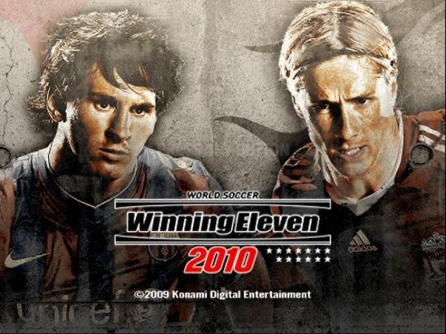 PES 2010 : Pro Evolution Soccer — Title screen
