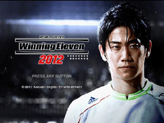 PES 2012 : Pro Evolution Soccer — Title screen