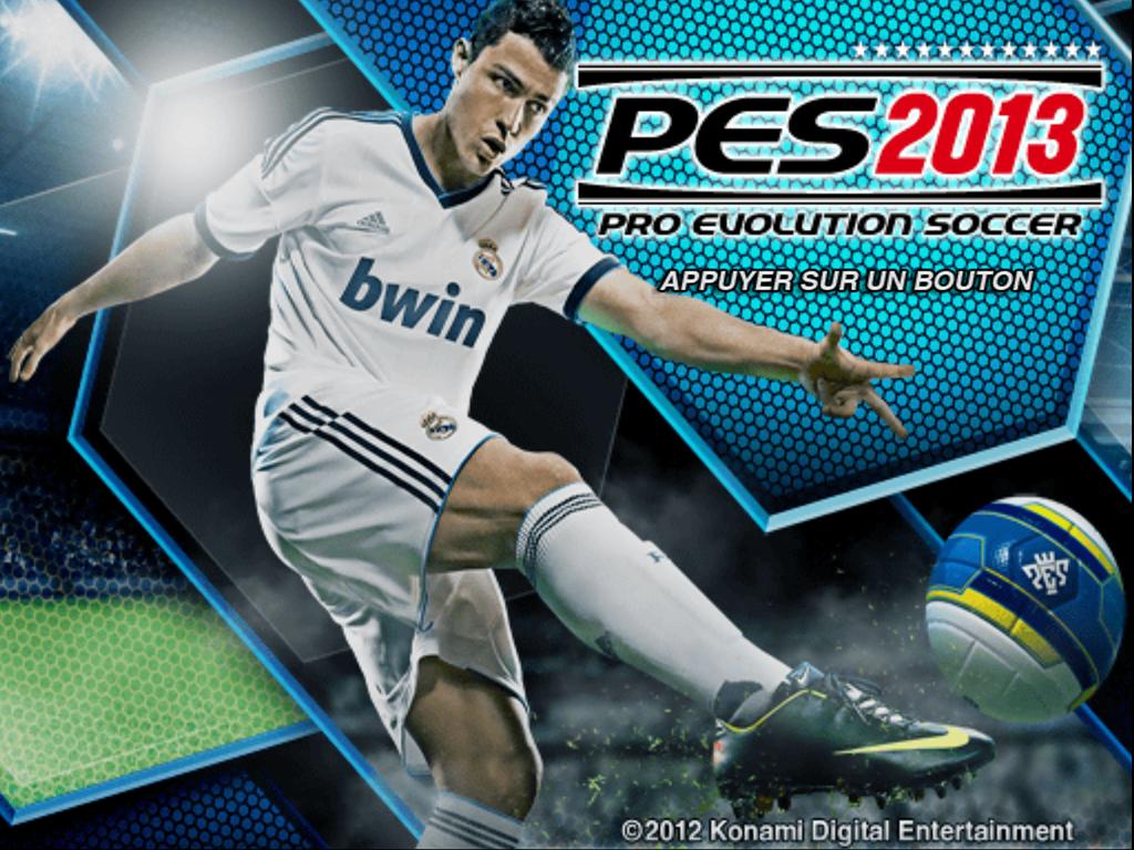 PES 2013 : Pro Evolution Soccer — Title screen
