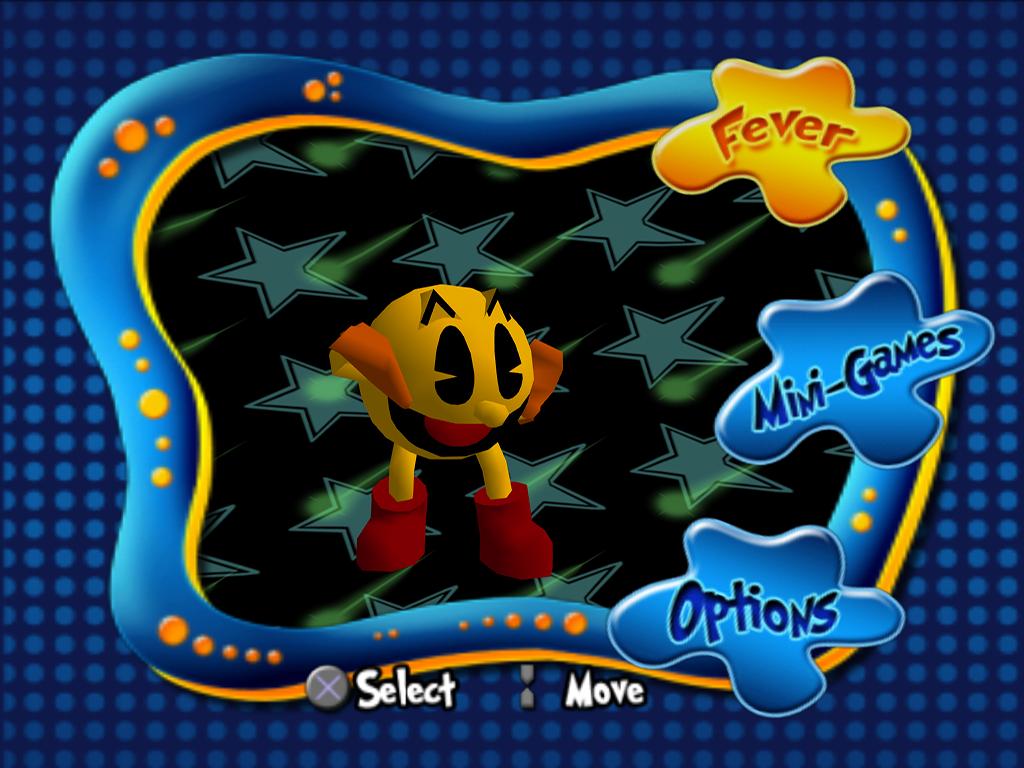 Pac-Man Fever — Title screen