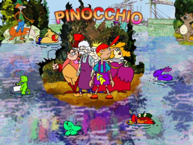 Pinocchio — Title screen