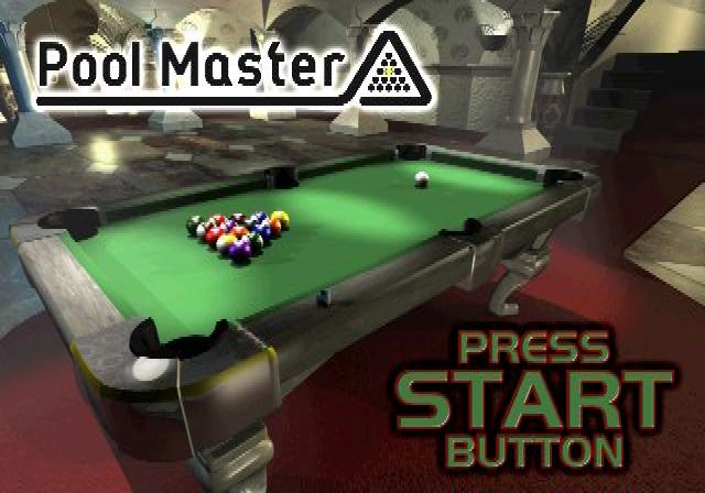 Pool Master — Title screen