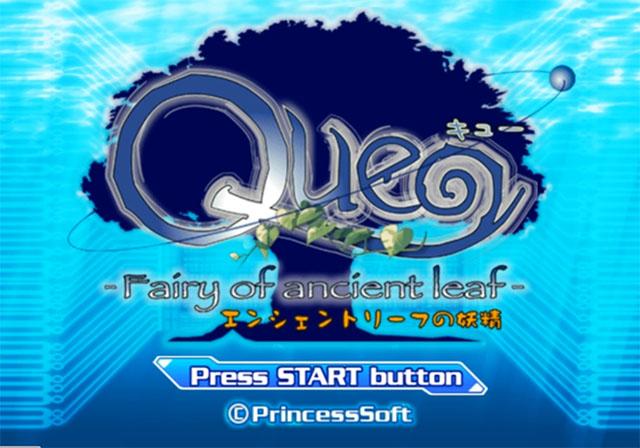 Que fairy of Ancient Leaf — Title screen