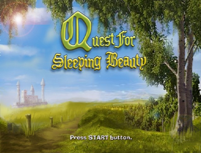 Quest for Sleeping Beauty — Title screen