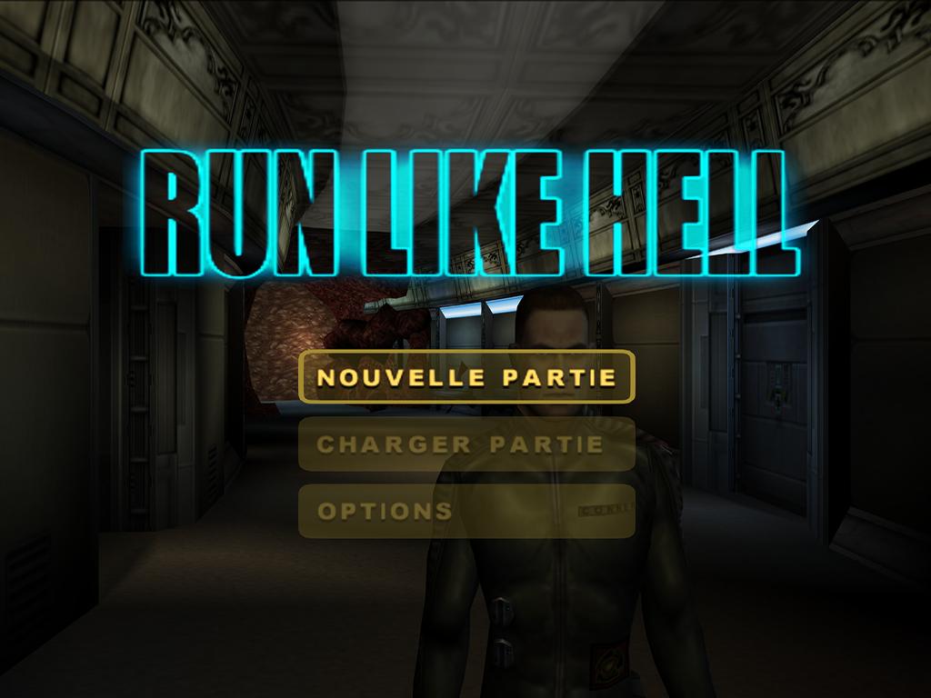 RLH : Run Like Hell — Title screen