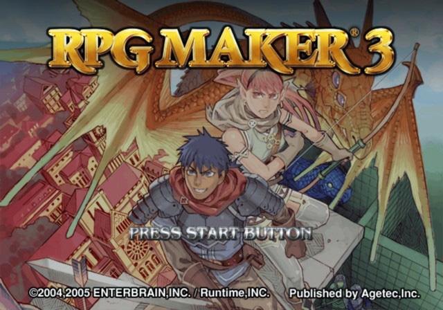 RPG Maker 3 — Title screen