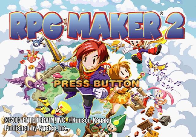 RPG Maker II — Title screen