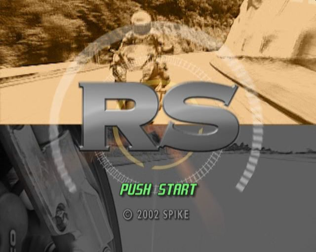 RS : Riding Spirits — Title screen