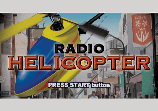 Radio Helicopter — Title screen