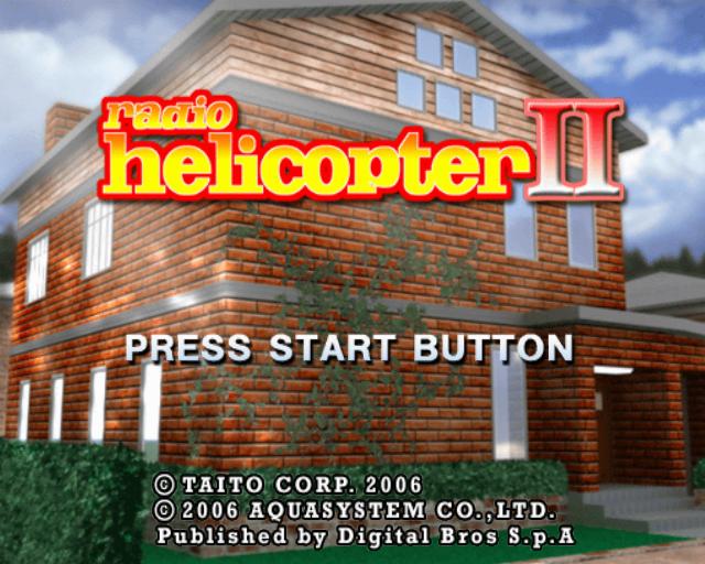 Radio Helicopter II — Title screen