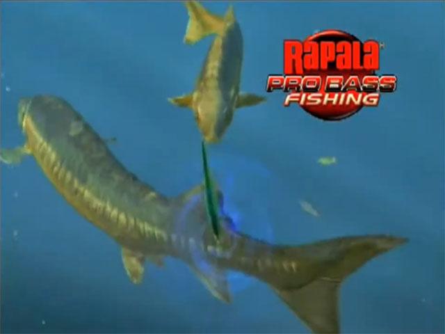 Rapala Pro Bass Fishing — Title screen