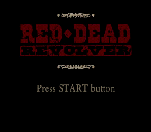 Red Dead Revolver — Title screen