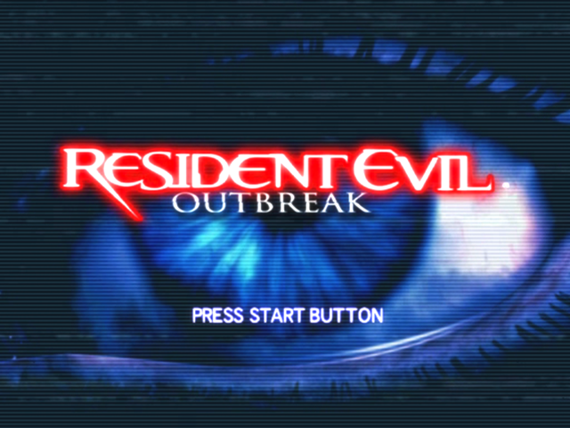 Resident Evil : Outbreak — Title screen