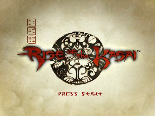 Rise of the Kasai — Title screen