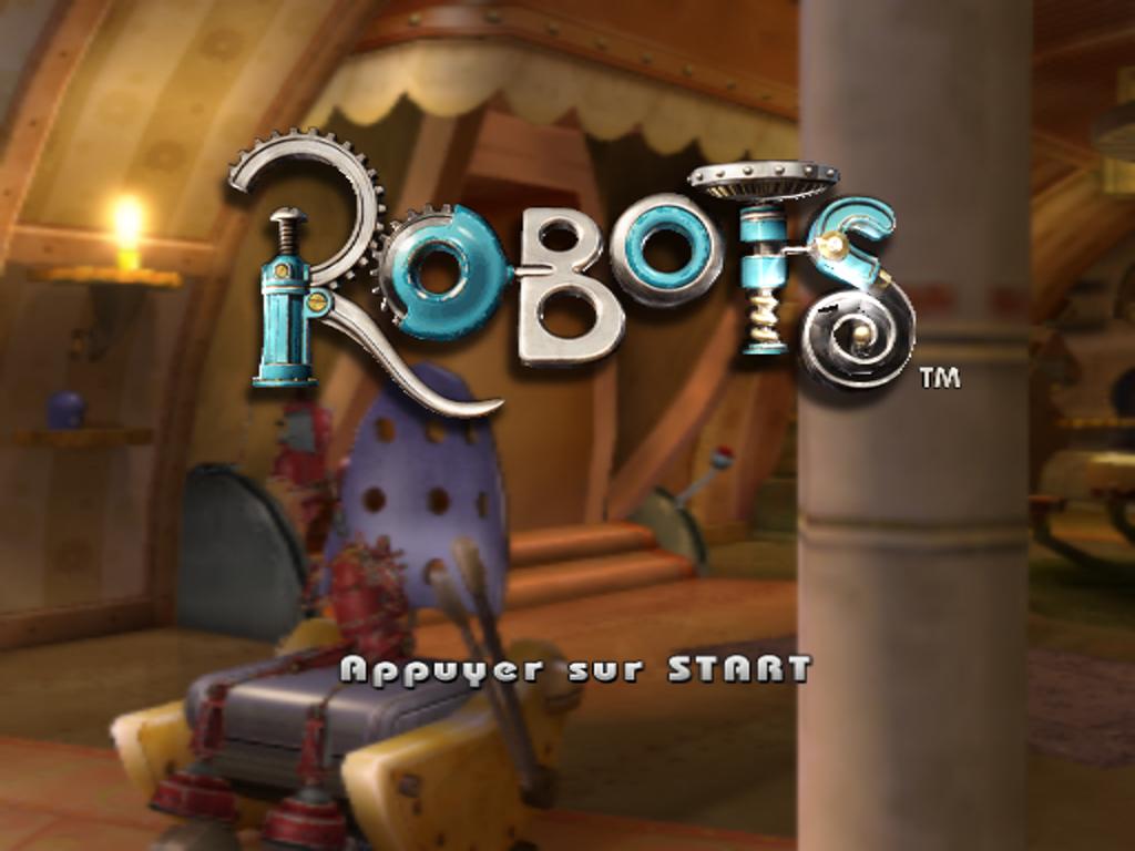 Robots — Title screen