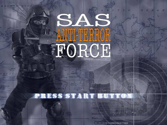 SAS : Anti-Terror Force — Title screen