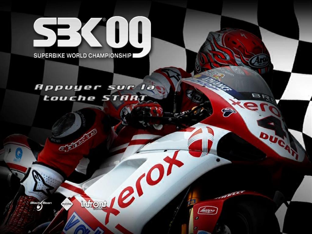 SBK 09 : Superbike World Championship — Title screen