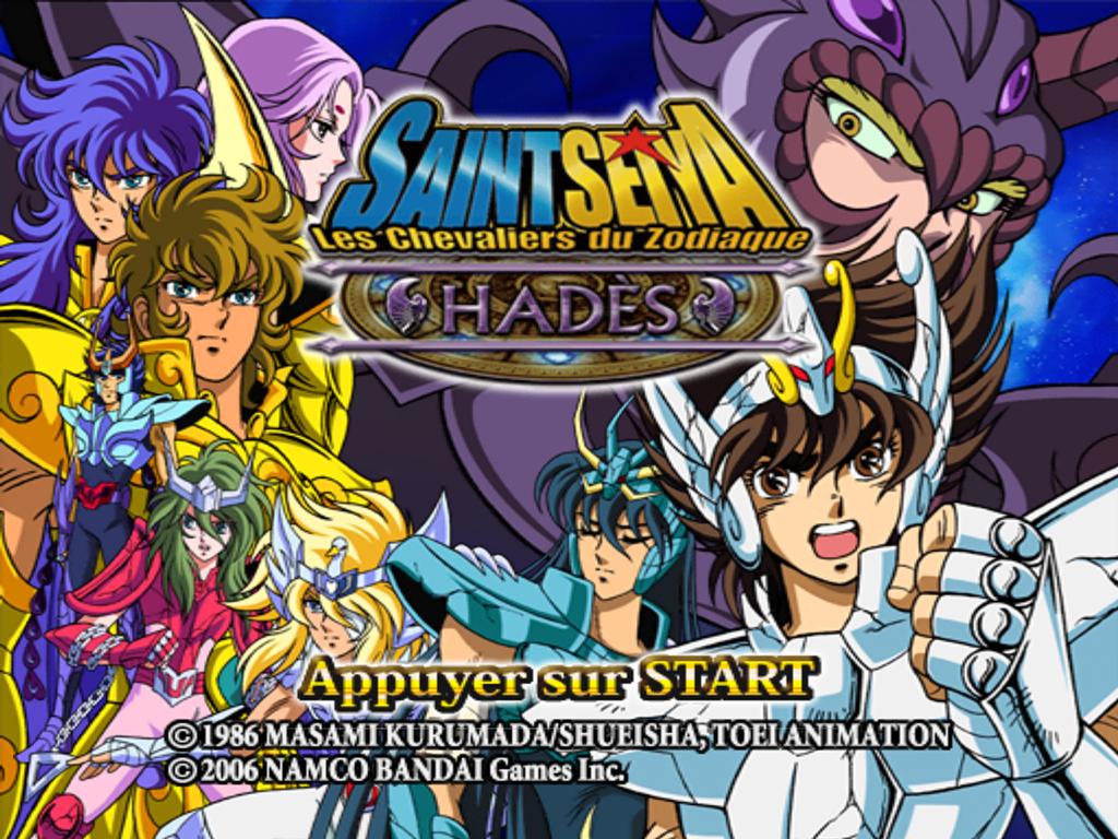 Saint Seiya: The Hades — Title screen