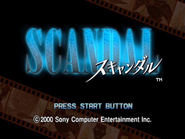 Scandal — Title screen