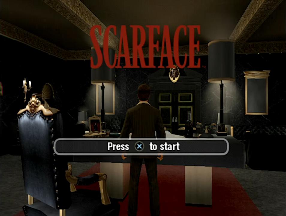 Scarface : The World Is Yours — Title screen