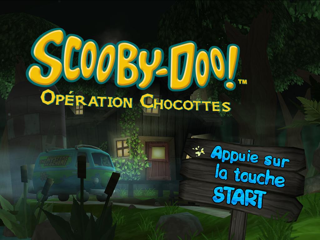 Scooby-Doo! First Frights — Title screen