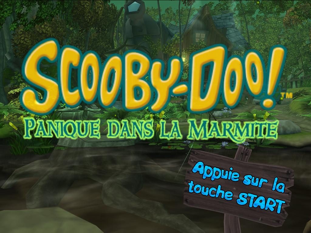 Scooby-Doo! and the Spooky Swamp — Title screen