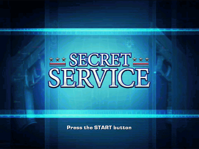 Secret Service — Title screen