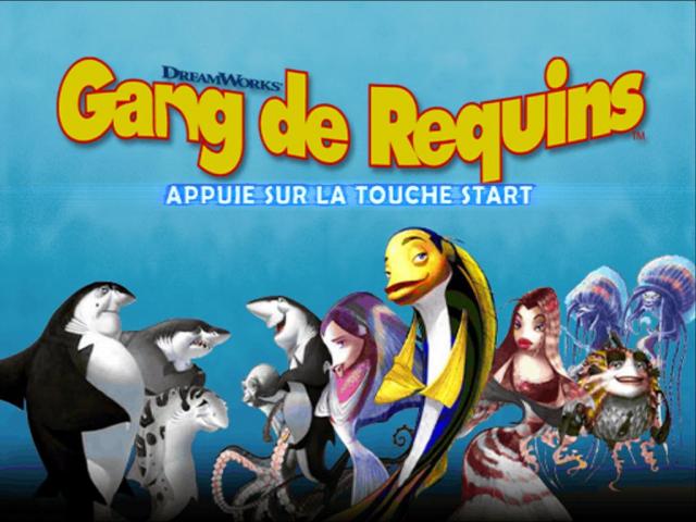 Shark Tale — Title screen