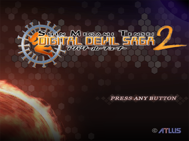 Shin Megami Tensei : Digital Devil Saga 2 — Title screen