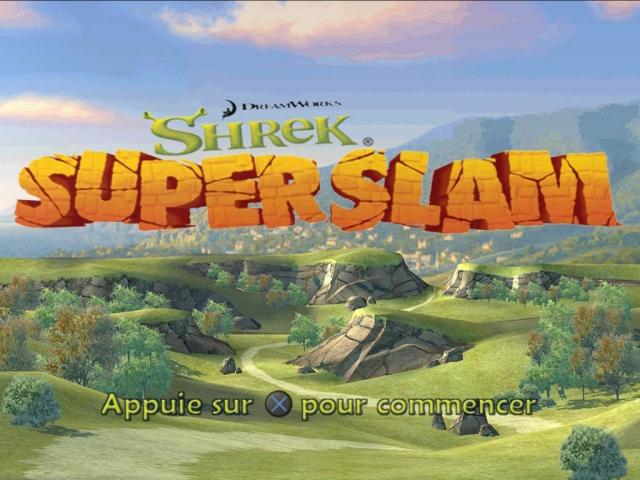 Shrek SuperSlam — Title screen