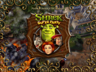 Shrek : Super Party — Title screen