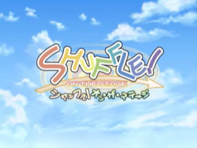 Shuffle! On The Stage — Title screen