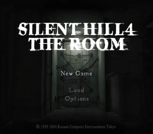 Silent Hill 4 : The Room — Title screen