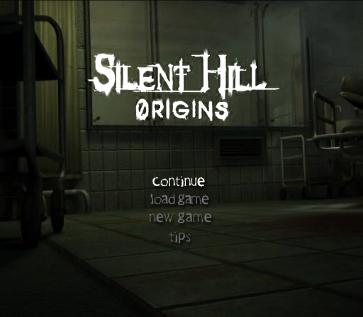 Silent Hill Origins — Title screen