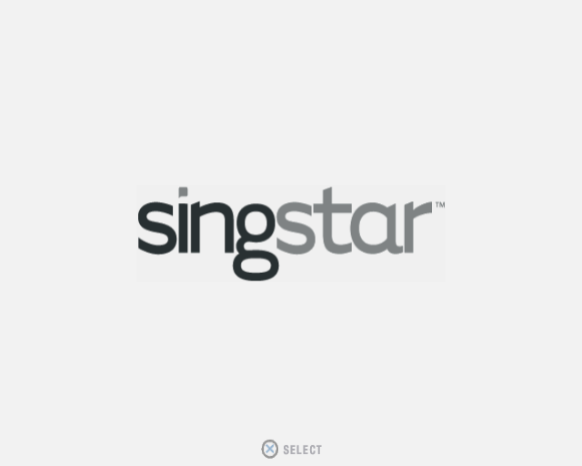 SingStar — Title screen
