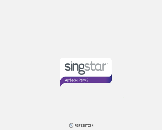 SingStar Apres-Ski Party 2 — Title screen