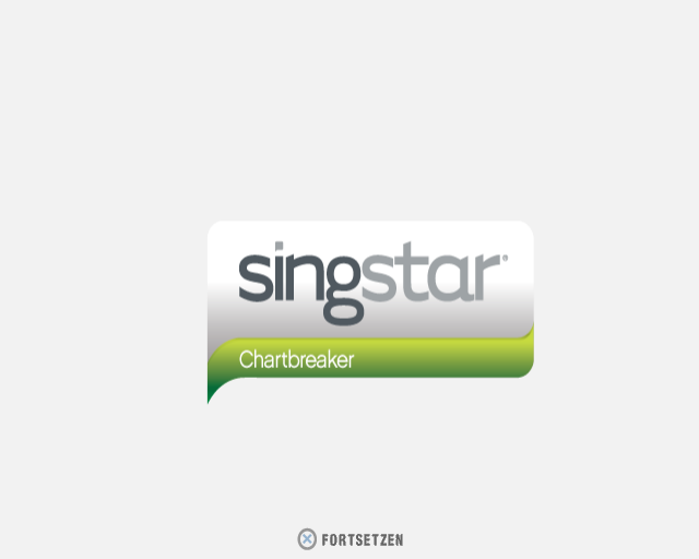 SingStar Chartbreaker — Title screen