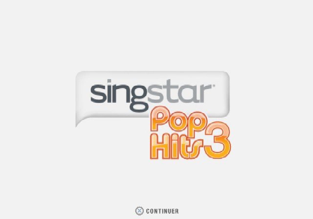 SingStar Pop Hits 3 — Title screen