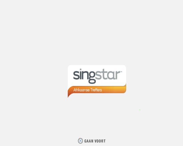 Singstar Afrikaanse Treffers — Title screen