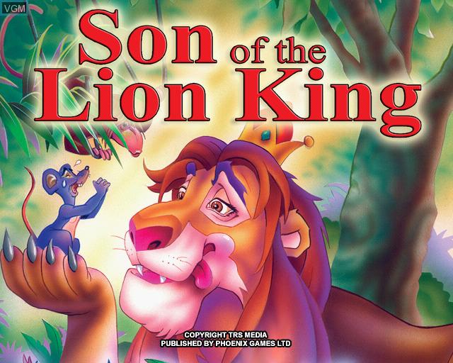Son of the Lion King — Title screen